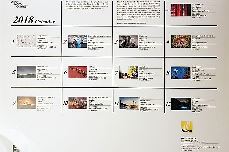 Nikon 100 Jahre Kalender 2018